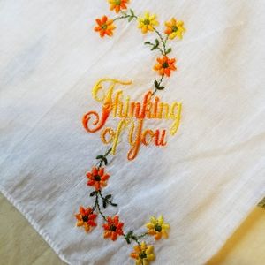 Lot of 5 Vintage Handkerchiefs